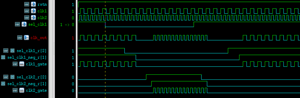 5.4 Verilog 时钟切换