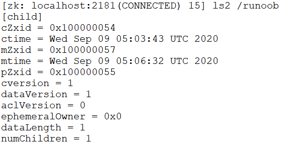 7.0 Zookeeper 客户端基础命令使用