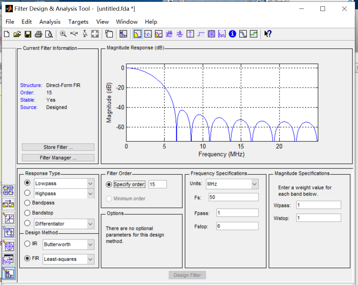 7.2 Verilog 并行 FIR 滤波器设计