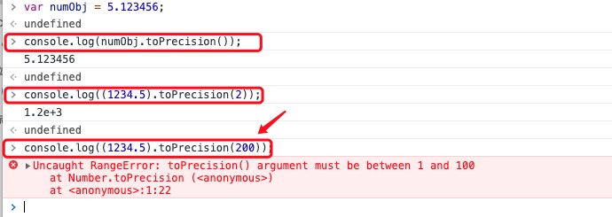 JavaScript toPrecision() 方法