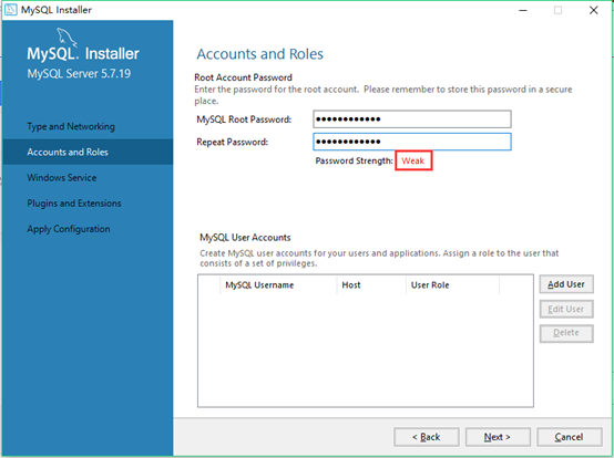 Windows10  MYSQL Installer 安装（mysql-installer-community-5.7.19.0.msi）