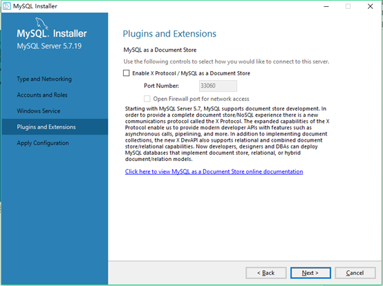 Windows10  MYSQL Installer 安装（mysql-installer-community-5.7.19.0.msi）